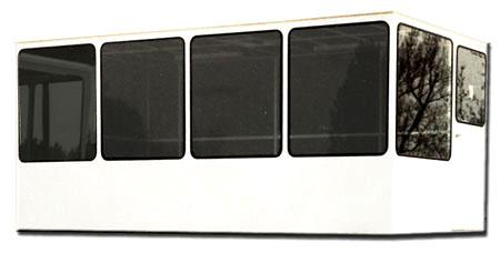 8 x 16 x 7 H Our office cabs are the ideal solution to providing a safe, quiet and comfortable work
