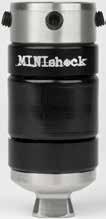 MiniShock TT TF USA Weight limit: 132 lbs. (60 kg) Product weight: 4.6 oz. (130 g) Build height 2.38 in. (60 mm) Warranty: 12 month Durability: meets 10328 PYRAMID RECIEVER Minimum clearance 0.4 in.