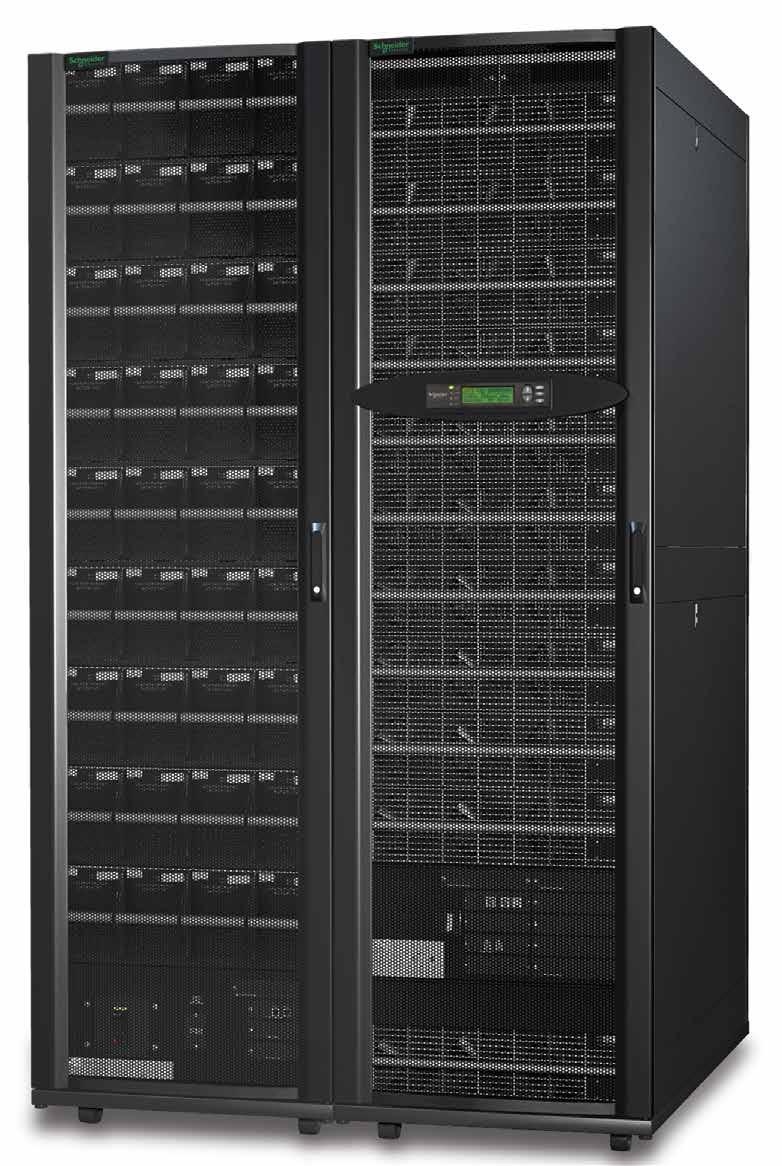 Symmetra PX 100 The right-sized UPS for demanding business critical applications Providing redundancy and high levels of availability in a two-rack footprint, the modular, scalable Symmetra PX 100