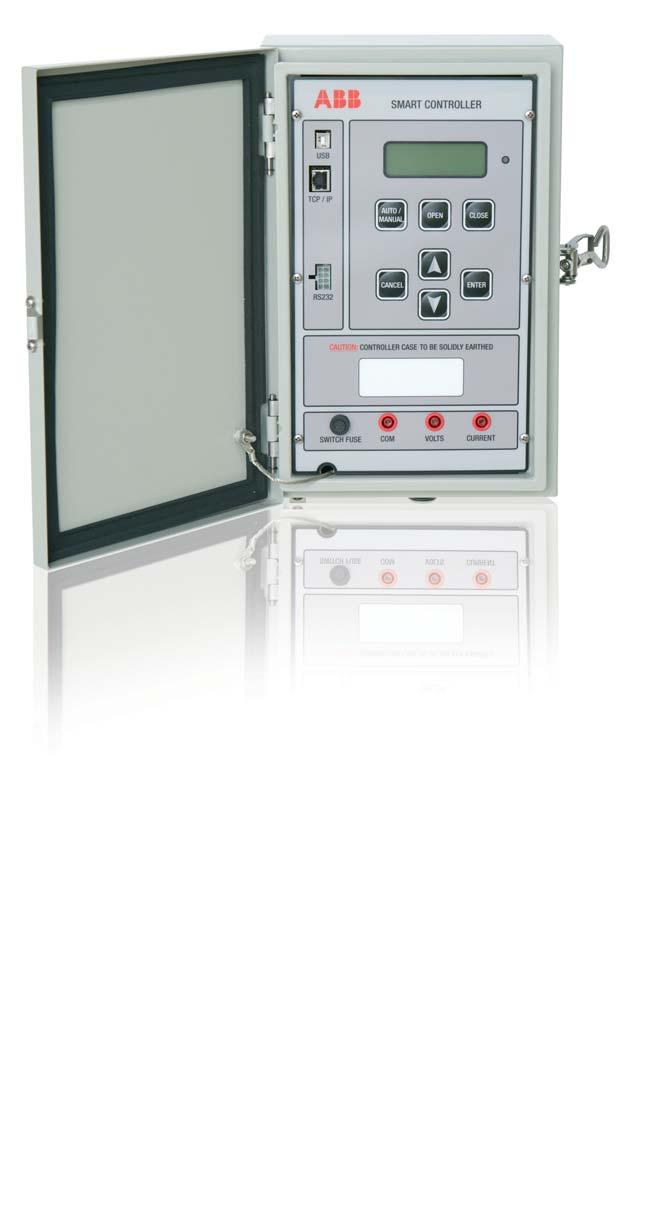 Key Components continued ABB CQ900 Smart Controller ABB s CQ900, the next generation in smart controllers, is designed specifically for capacitor applications.