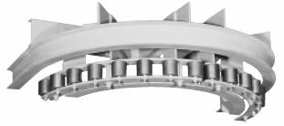 Page 5 I-Beam Roller Turns Heavy duty construction using high carbon steel I-beam, 3/8 plate steel, 4 and 6 structural channel and 3 x ¼ angle.
