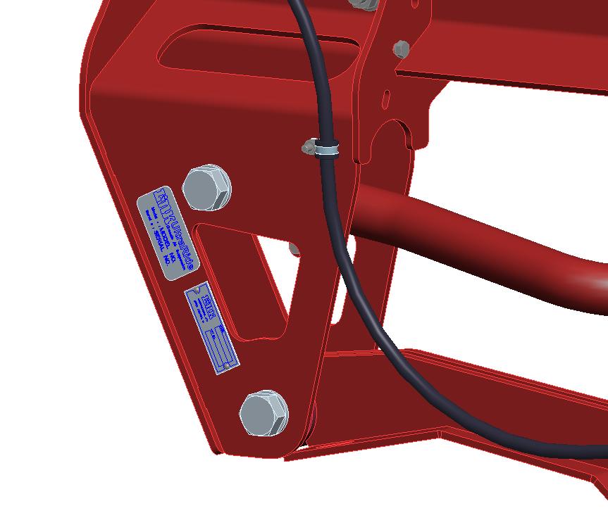 Re-install Brake Cable Holder into OE position, using original fasteners, as shown in Fig. 8-5. FIG. 8-5 3.