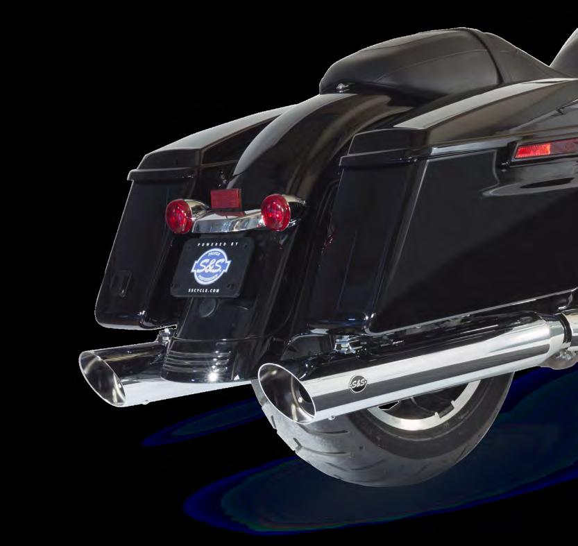 SLASH CUT MUFFLERS FITMENT 2017-18 FLH touring models 1995-2016 Harley-Davidson touring models with non-catalyst mufflers 2009-18 Tri Glide models Show quality chrome or black ceramic finish