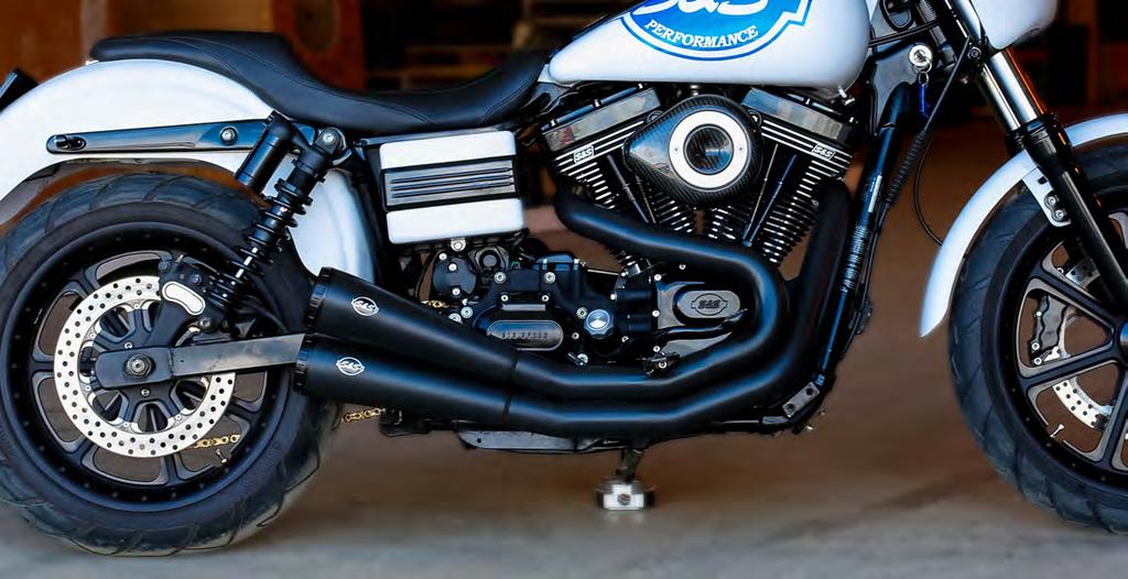 GRAND NATIONAL 2:2 EXHAUST SYSTEM FOR DYNA MODELS FITMENT 2006-2007 Dyna models FEATURES AND BENEFITS 2:2 Free-flow design equals solid HP gains Hidden crossover provides