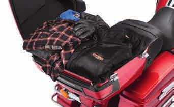 Fits Tour-Pak luggage, Tour-Pak Rack Bags and Touring Bags. A.