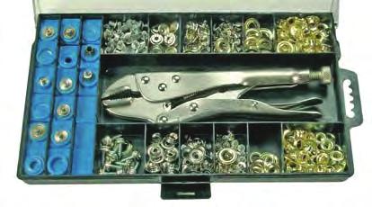 Eyelets and Snap Fastener Assortment - incl.