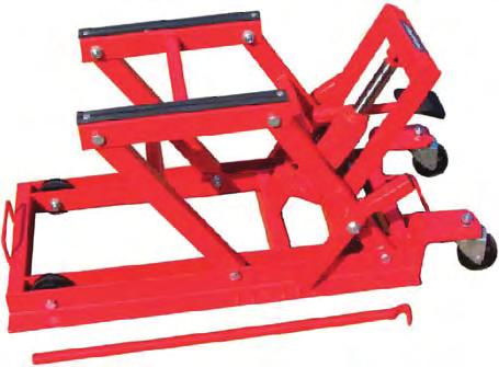 Hydraulic Motorcycle Lifter, 680kg - suitable for motorcycles with underslung frame - min. height: 145 mm - max.