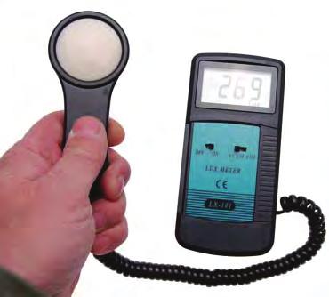 Digital Light Meter - high accuracy - easy to use - fast measurements - easy to read display unit - automatic zero adjustment - display: 3 1/2 digit LCD, max.