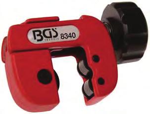 Pipe Cutter, 3-25 mm / 1/8" - 1" - heavy duty - fine adjustment spindle to adjust the