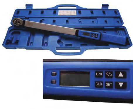Wrench BGS 958 New Items May 2012 Digital Torque Wrench, 1/2", 20-200 NM - for precise adjustment of the