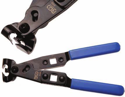CLIC-L Hose Clamp Pliers - allows easy and fast unlocking and locking of clipped, reusable hose clamps -