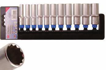 adaptor 1/4" 6-pt to 1/4" 4-pt - internal hexagon wrench set 2141 11-piece Deep Socket Set, 12-pt, 1/4" - 4-5 - 5.