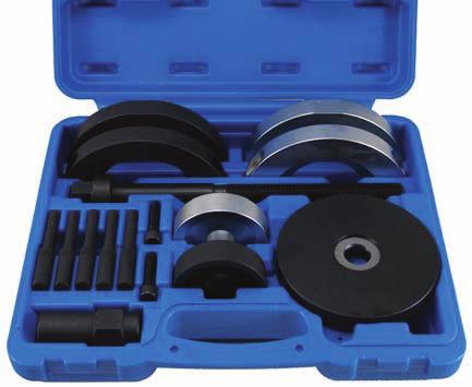 Wheel Bearing Tools for VW Wheel Hub Bearing Unit - facilitates assembly and disassembly of wheel hub-bearing unit - high-strength ball bearing fitted spindle - pressure plate with 8 holes