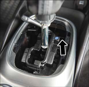 Push and maintain firm pressure on the brake pedal. 5.