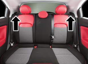 GETTING STARTED Rear Seats The split rear seat increases the storage of the rear cargo area.