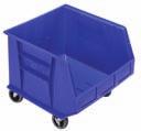 and can stack up to six bins high Mobile bins come with four swivel 3" casters with brakes Made of FDA approved materials CC977 CB784 CC283 CB794 CC275 Mfg.