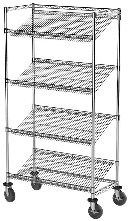 EASY TO ASSEMBLE s have double rings every 5 for quick shelf alignment.