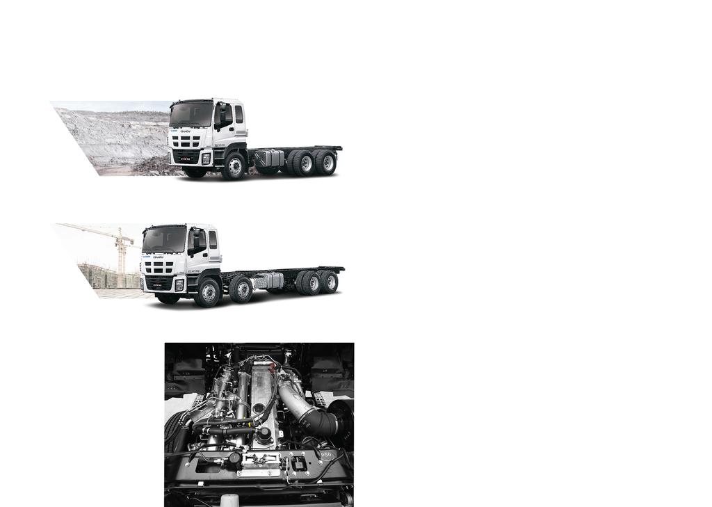 C-Series Rigid Trucks e-series Tractor Heads CYZ52 (33,000 Kgs) 6x4 (20,000 Kgs) GCM