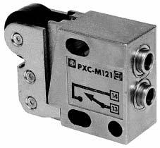 asic valve may be fitted with roller or one-way roller operators.
