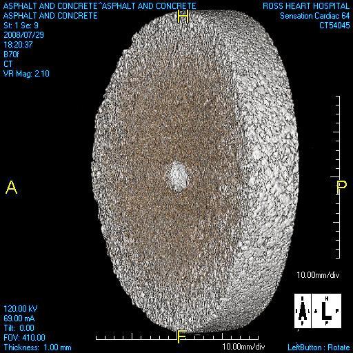 1 Dense Grade Asphalt Concrete CT Scan