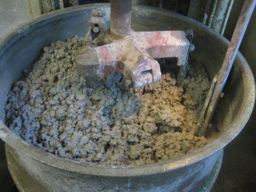 Mixing of Concrete Used