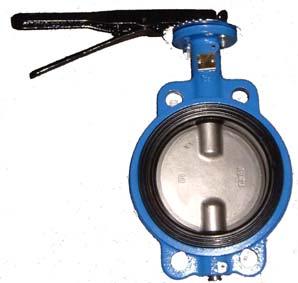 JIS 10K CAST IRON BUTTERFLY VALVE Wafer type Rating Media Nominal Pressure (PN) Testing Pressure Temperature Water, Oil Normal 150 C No. PARTS MATERIALS 1. Body Stainless Steel 2.