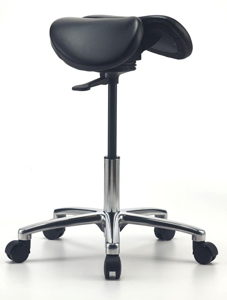 135DSS Series All Dynamic Split-Saddle 135DSS Stools feature: Patented