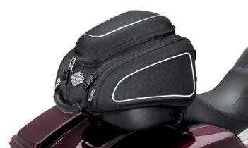 LUGGAGE 907 Touring Luggage D. TAIL BAG This Tail Bag is the perfect addition for your daily commute or a run to the sunset.