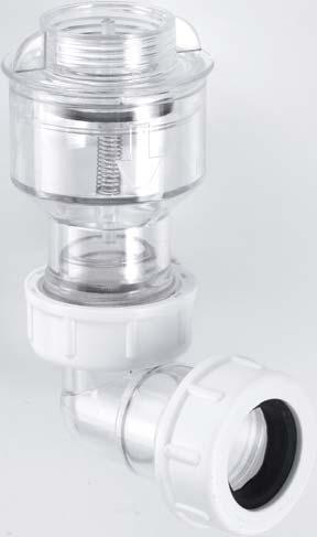 suitable for use with high level cisterns V33S-22 WC Overflow Kits with Tun