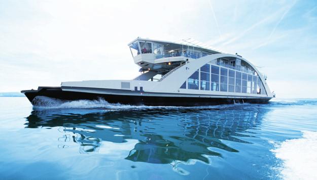 Type TM1 VTK with constant oil filling Double-ended ferry Tábor on Lake Constance, Germany For most applications turbo couplings with constant oil filling can be used.