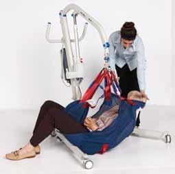 When transporting a patient from one position to another, only lift the patient as high as needed