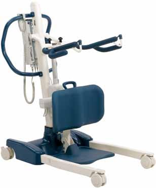 The grip handles on the lifting boom enable the user to adjust their hand position, making the patient feel comfortable and secure during raising and lowering.