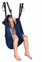 The sling provides easy fitting and good support for children or small adults. Recommended for general lifting with children or small adults.