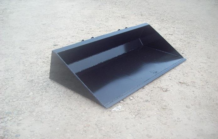 (979) 830-0176 1-800-880-0313 UTILITY BUCKET ( LOW PROFILE) For Skid Steers & Ag Tractors