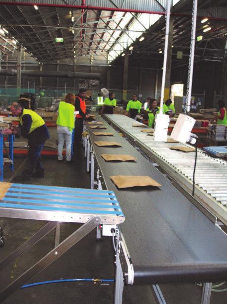 BELT CONVEYORS FOR ANY APPLICATION FLEXIBLE, CUSTOMISED BELT CONVEYORS Australis Engineering has been designing and manufacturing belt conveyors for over 31 years.