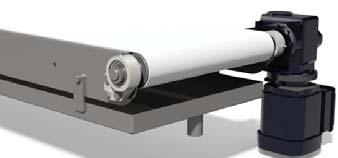 Belt Lifter Detail Stainless steel ceiling supports can be