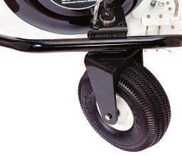 Optional swivel wheel kit for easy maneuverability.