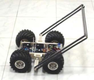 The step climbing sequence of the boombot using rotating boom is shown in Fig.(1).