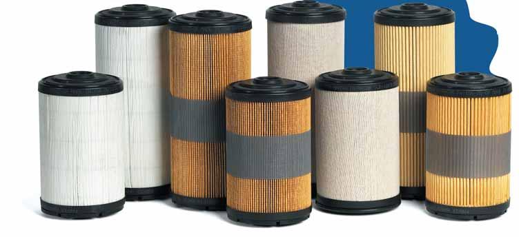 FBO FILTER CARTRIDGES 8.60" DIFF. PRESS GAUGE (OPTIONAL) 6.00 FACE-FACE 1.5" NPT INLET & OUTLET filter assemblies have three cartridge options to meet most field applications.