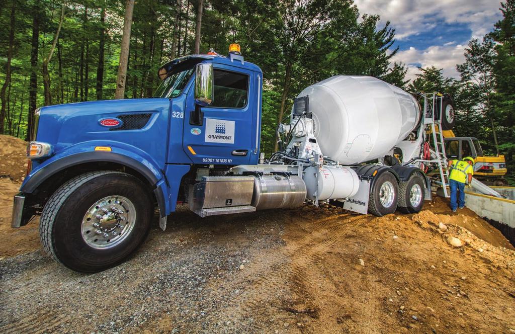 FEATURE STORY MAKING THE INTEGRATED MIXER We recently had time to sit down with Tom Harris (VP of concrete mixers) and Chris Wurtz (product manager for rear discharge mixers) at McNeilus to talk
