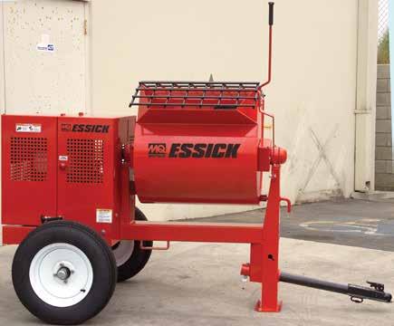 PLASTER/MORTAR MIXERS Essick mixers are the ideal choice for most jobs. Their durable construction, easy maintenance and reliable design, make it the right choice for masonary contractors.