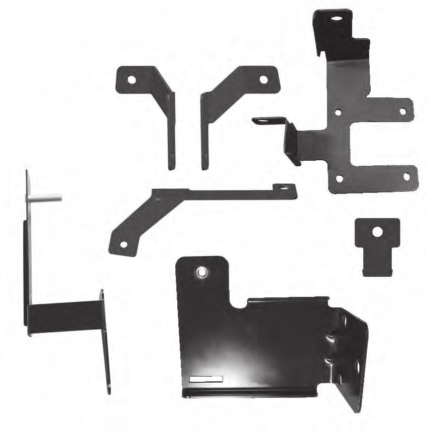 BRACKET IDENTIFICATION GUIDE (Parts Not To Scale) Edelbrock E-Force Supercharger System 2009-14 Dodge
