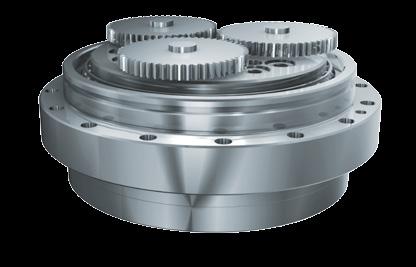 The compact design is achieved by a main bearing with an integrated inner ring.
