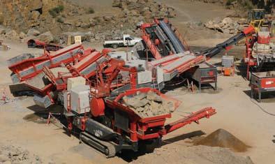 INTRODUCTION CONTENTS JAW Heavy-range mobiles The Sandvik heavy-range of tracked crushing, screening and scalping solutions provides customer focused solutions whatever the industry and whatever the