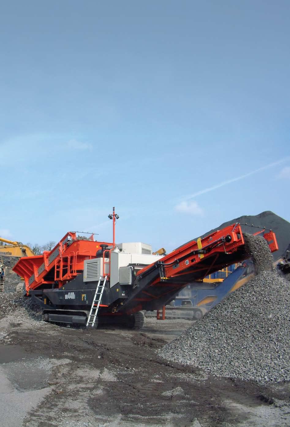 UH440i CONE CRUSHER UNIT UH440i Cone Crusher Unit The UH440i is a highly robust tracked cone crusher that has been designed to last as it is able to cope with the toughest and hardest types of rock,