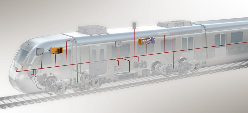 Connected Systems Modern rail vehicles are highly complex systems incorporating braking, door and HVAC systems as well as traction, lighting and power supply components.