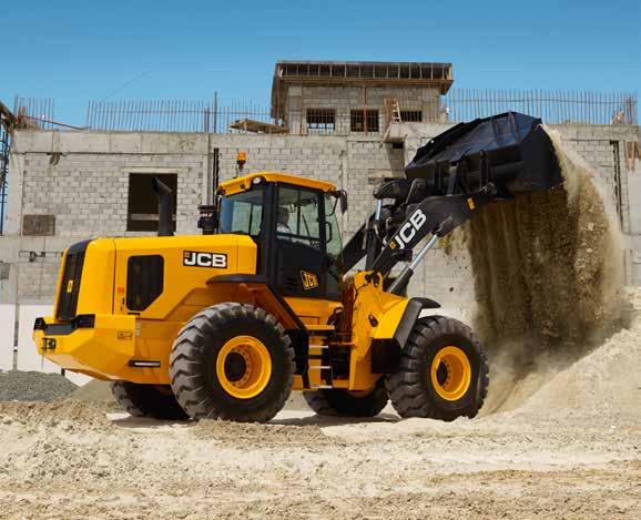PRODUCTIVE PERFORMANCE. NO MATTER WHERE IN THE WORLD YOU RE OPERATING, THE NEW JCB 455ZX WILL PERFORM GREAT FEATS OF PRODUCTIVITY.
