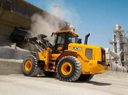 This feature controls tractive effort via the transmission, diverting maximum power to the loader hydraulics and reducing service brake