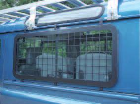 Rear door/small window set, internal fitting - for vehicles with rear light DA2291 Defender/Station Wagon 2002 on Rear door/small window set,