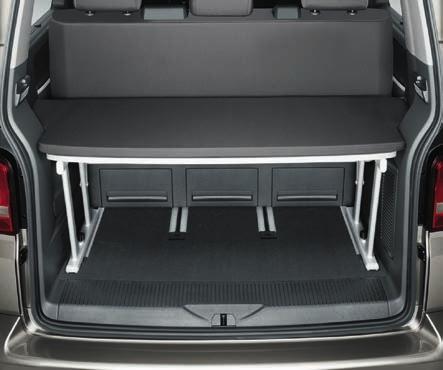 The s innovative track system allows for all rear passenger seats to be moved back, forward or even swivel around to face one another.
